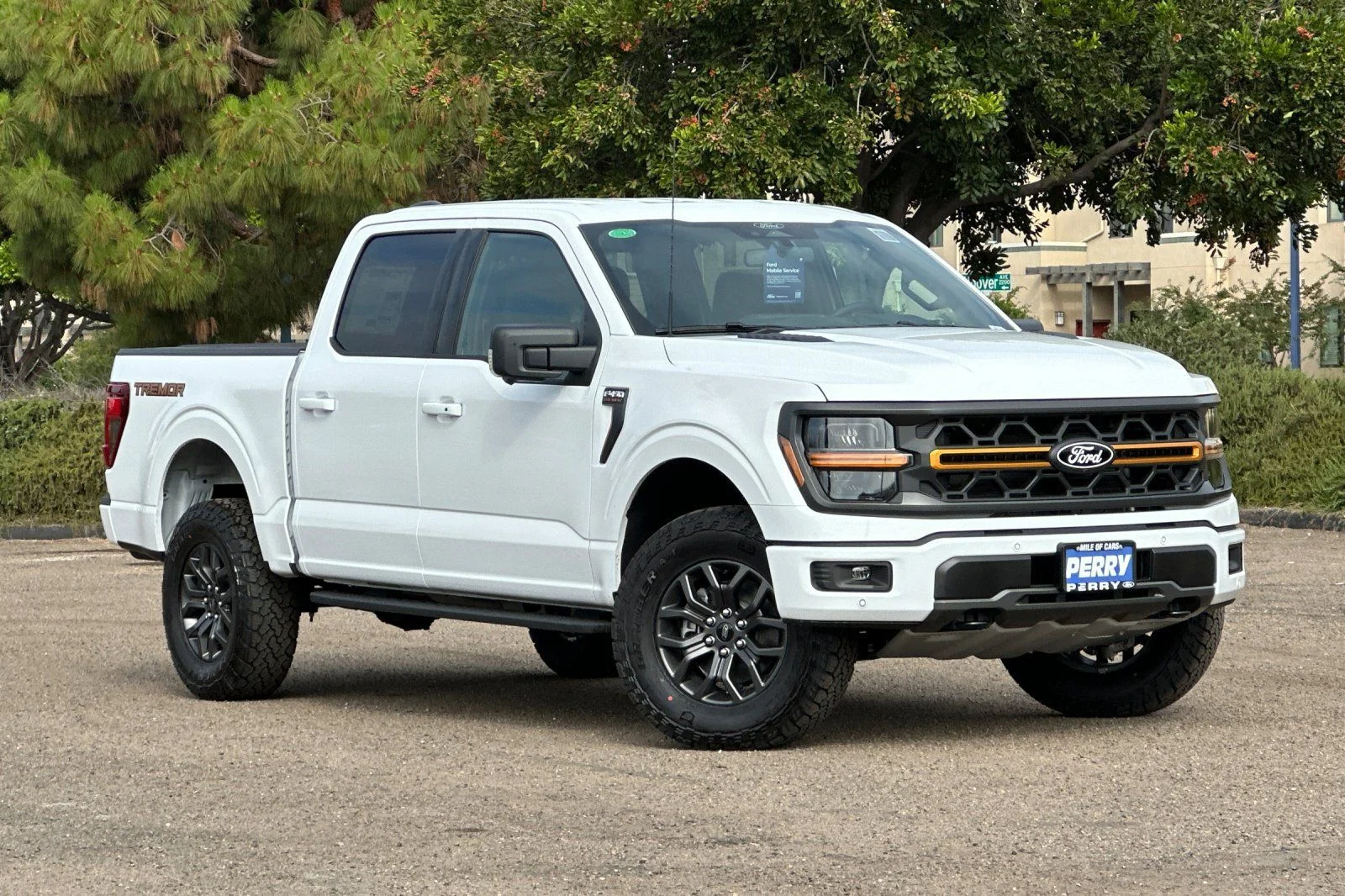 New 2026 White Ford Tremor image 1