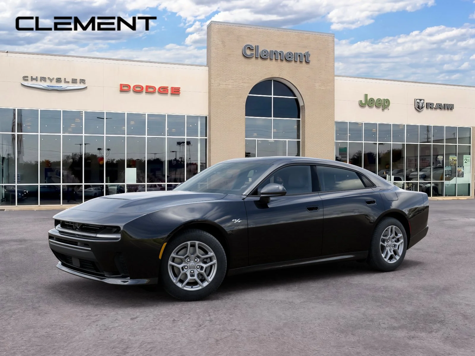 New 2026 Diamond Black Crystal Pearlcoat Dodge R/T image 2