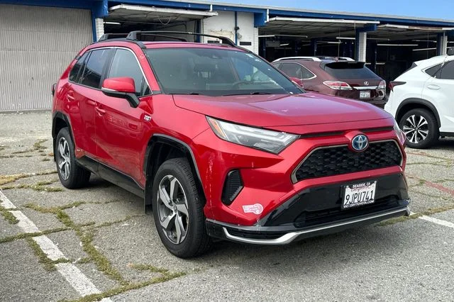 Used 2024 Red Toyota SE image 2