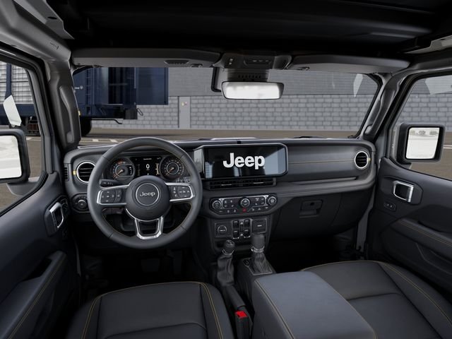 New 2026 Bright White Clear-Coat Exterior Paint Jeep Sahara image 14
