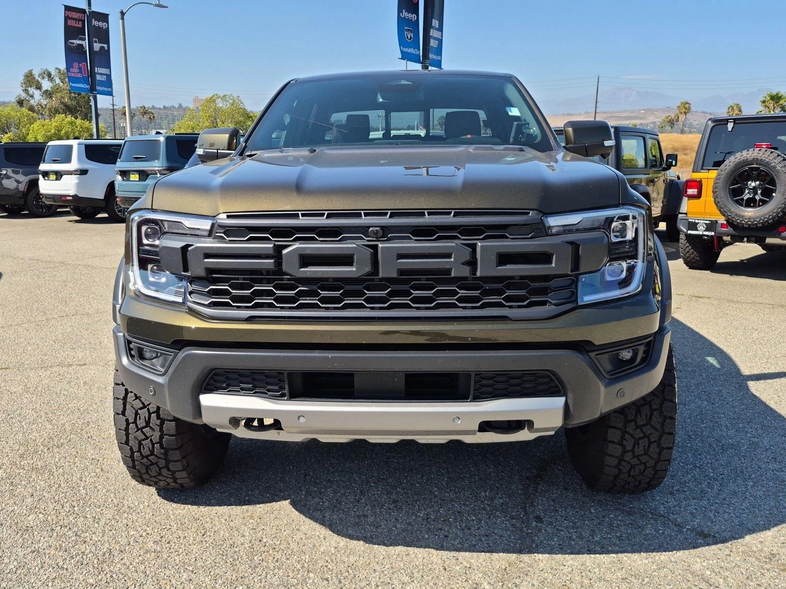 Used 2025 Shelter Green FORD RAPTOR image 2