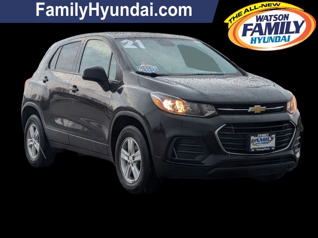 Used 2021 Chevrolet Trax LS with VIN KL7CJNSB8MB333351 for sale in Tinley Park, IL