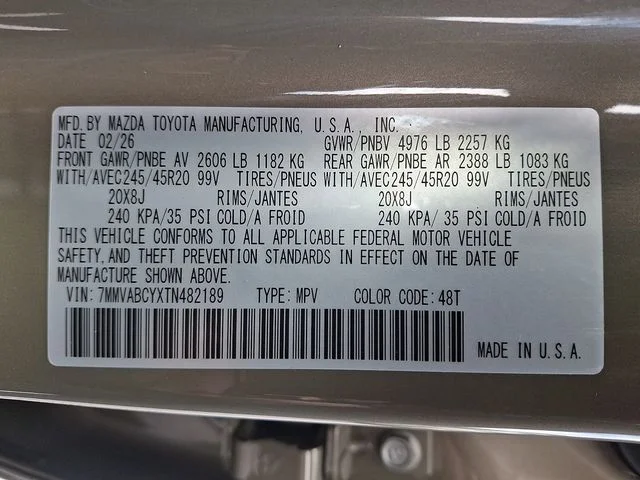 New 2026 Beige/tan Mazda 2.5 Turbo image 15
