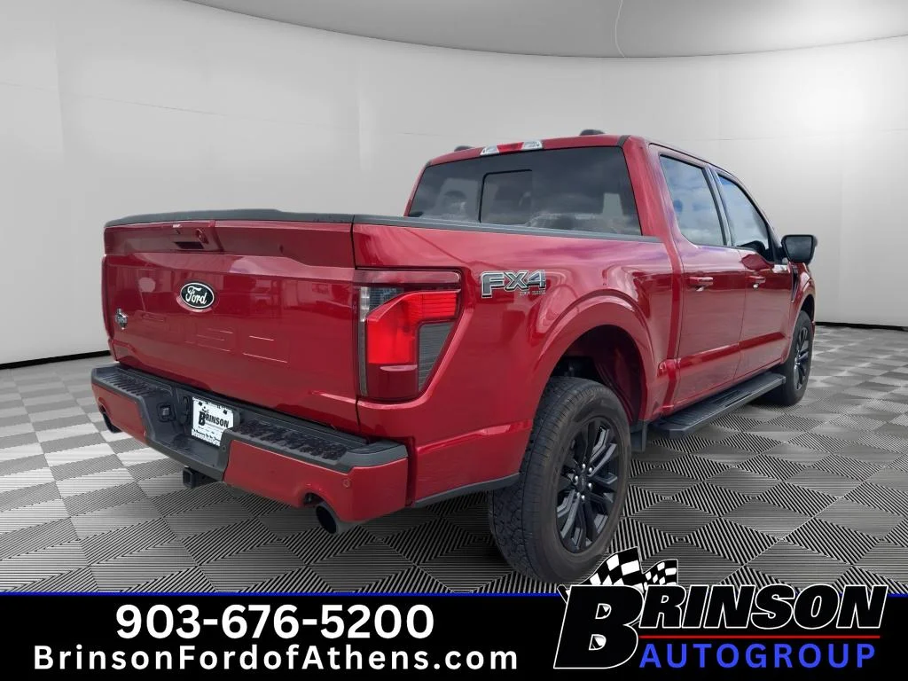 Used 2025 RAPID RED MET TINTED CC Ford XLT image 5