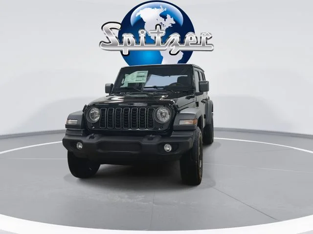 New 2026 Black Clearcoat Jeep Sport image 3