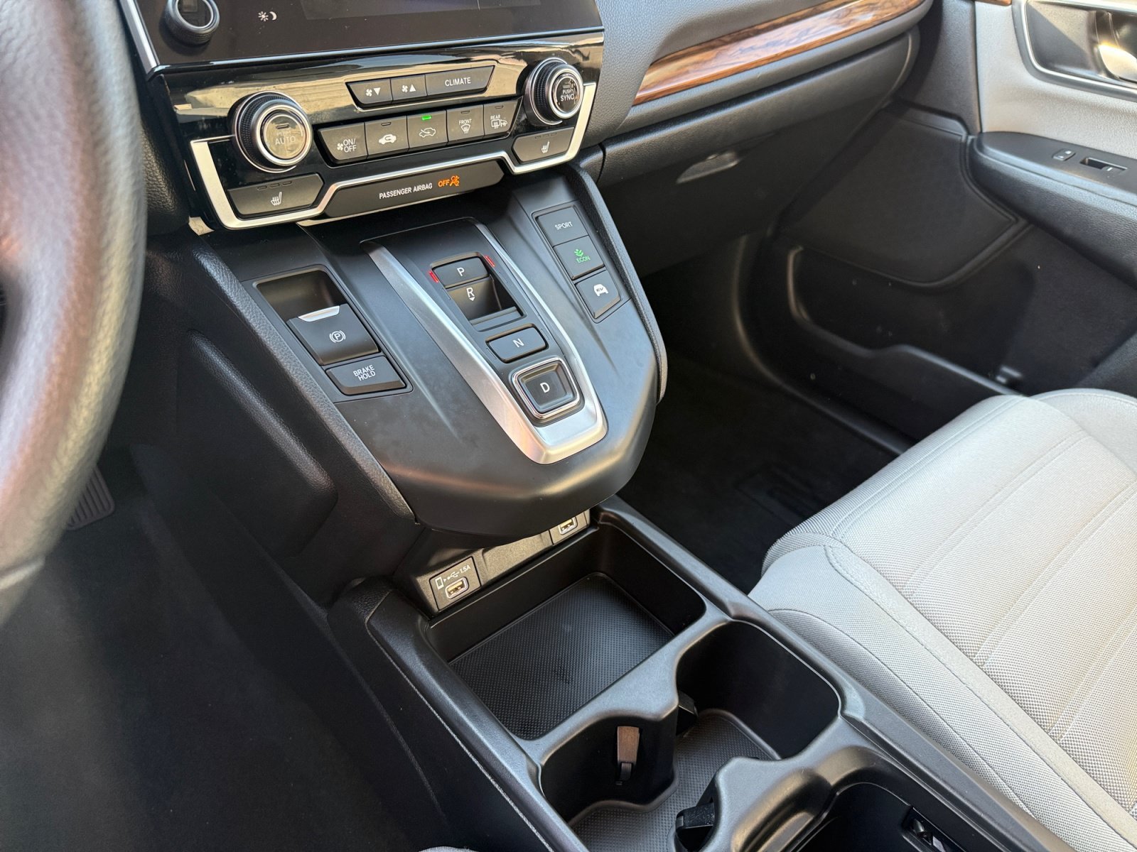 Used 2021 Lunar Silver Metallic Honda EX image 13