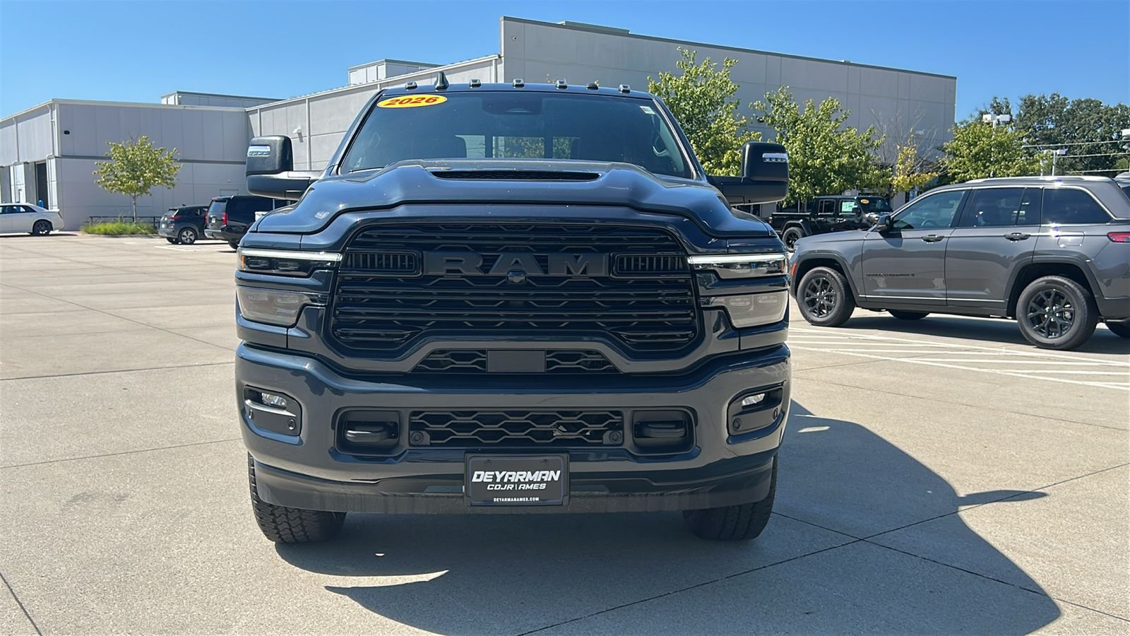 New 2026 Forged Blue Metallic Exterior Paint RAM Laramie image 9