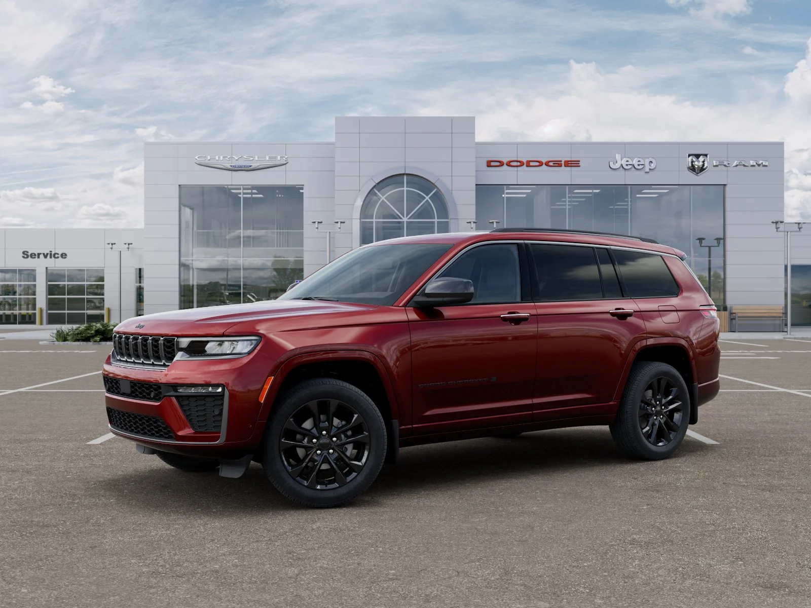 New 2026 Velvet Red Pearl-Coat Exterior Paint Jeep Limited Reserve image 30