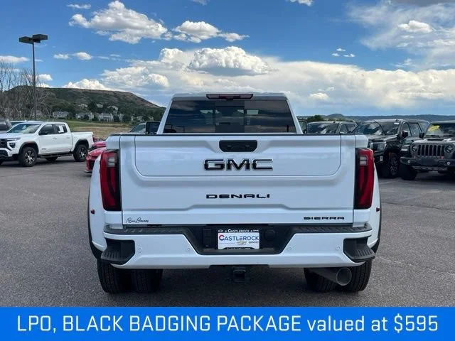 New 2026 Glacier White Tricoat GMC Denali Ultimate DRW image 4