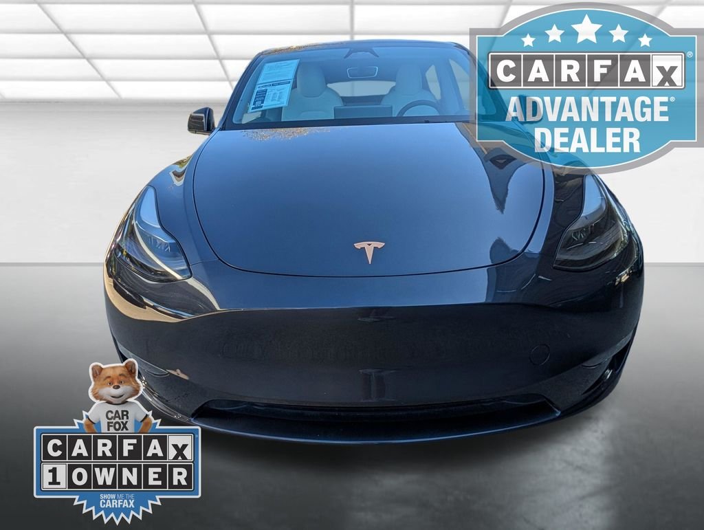 Used 2024 Gray Tesla Long Range Dual Motor All-Wheel Drive image 22