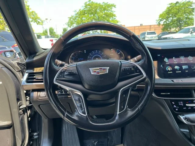 Used 2017 Gray Cadillac 3.0L Twin Turbo Premium Luxury image 13