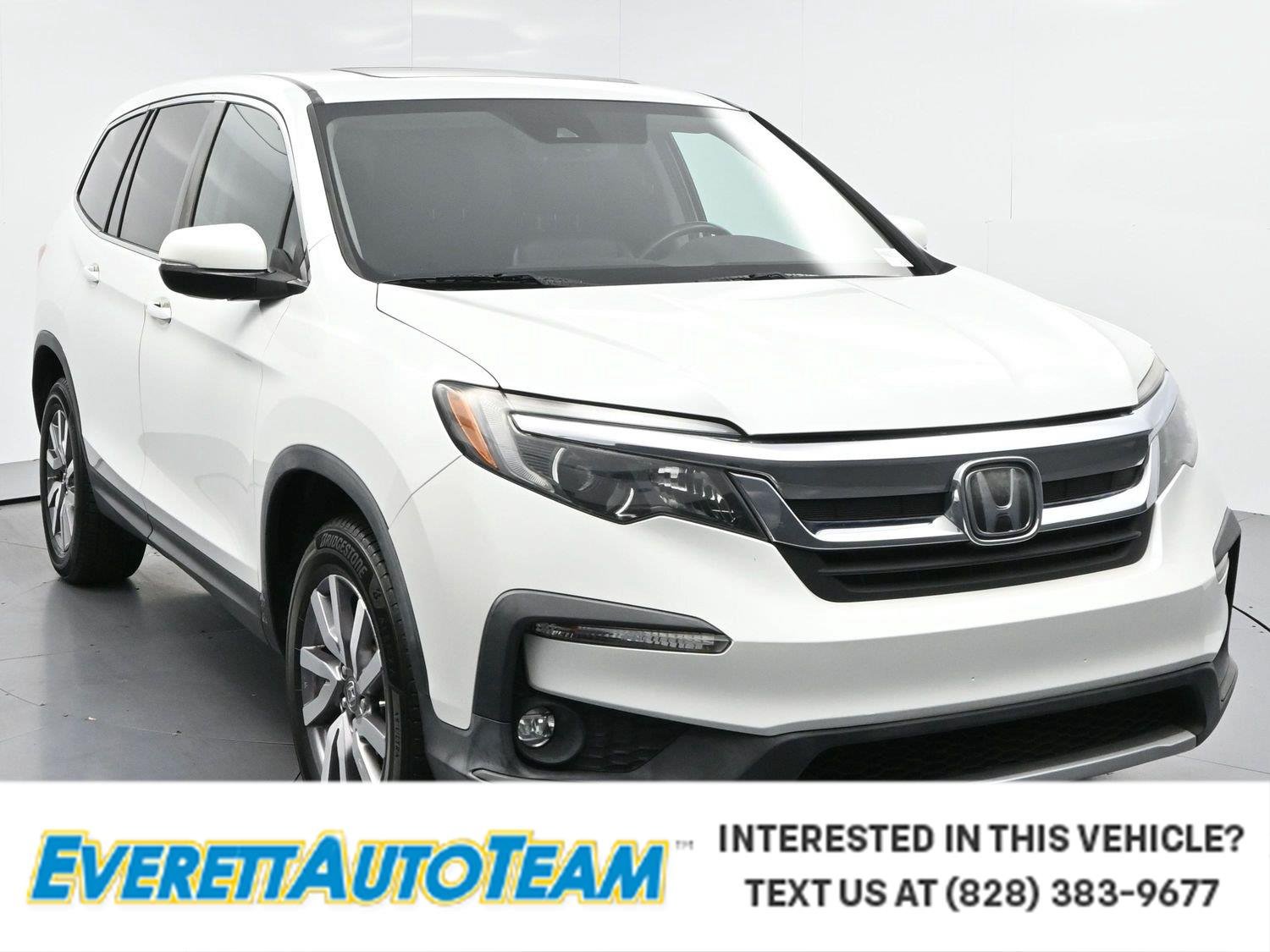 Used 2020 Platinum White Pearl Honda EX-L image 1