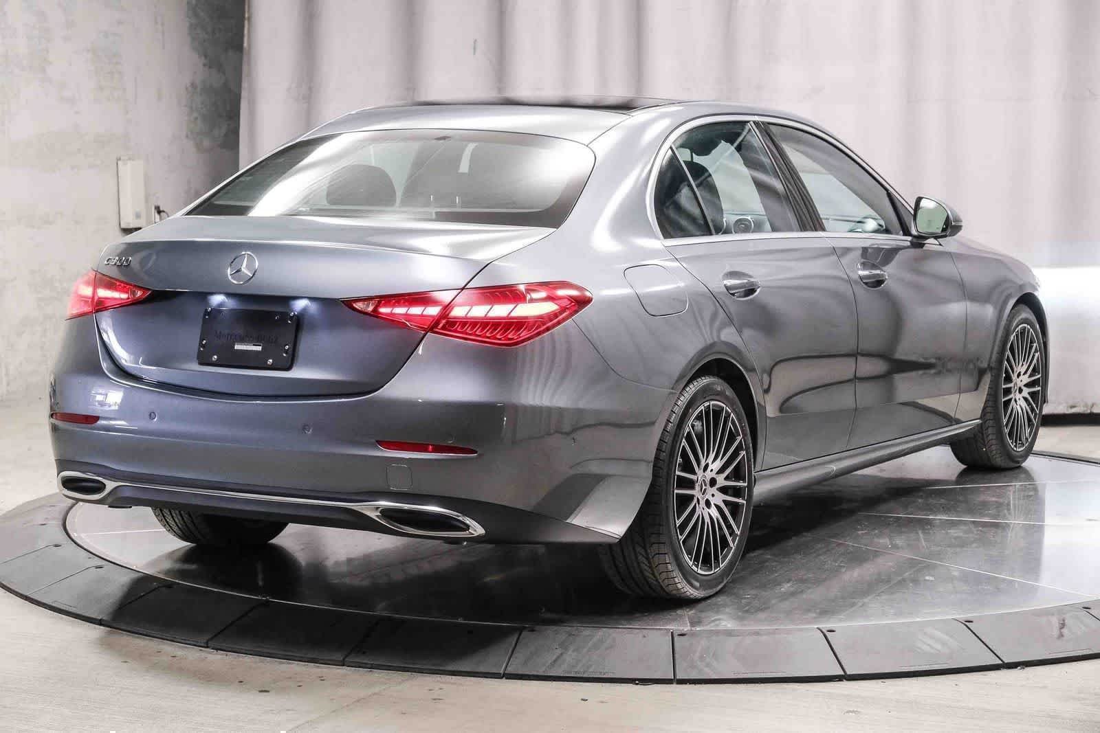 New 2026 Selenite Grey Metallic Mercedes-Benz C 300 image 4