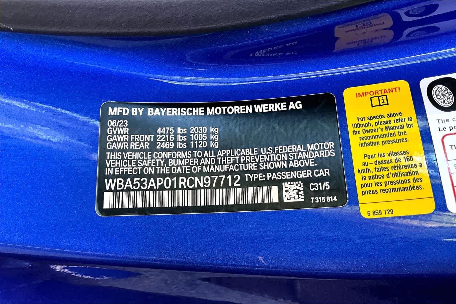 Certified Used 2024 Portimao Blue Metallic BMW 430i image 31