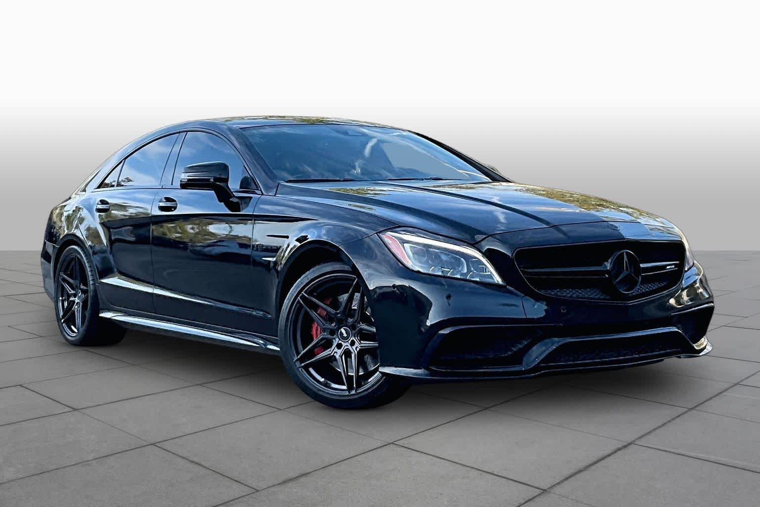 Used 2015 Obsidian Black Metallic Mercedes-Benz CLS 63 AMG® S-Model image 2