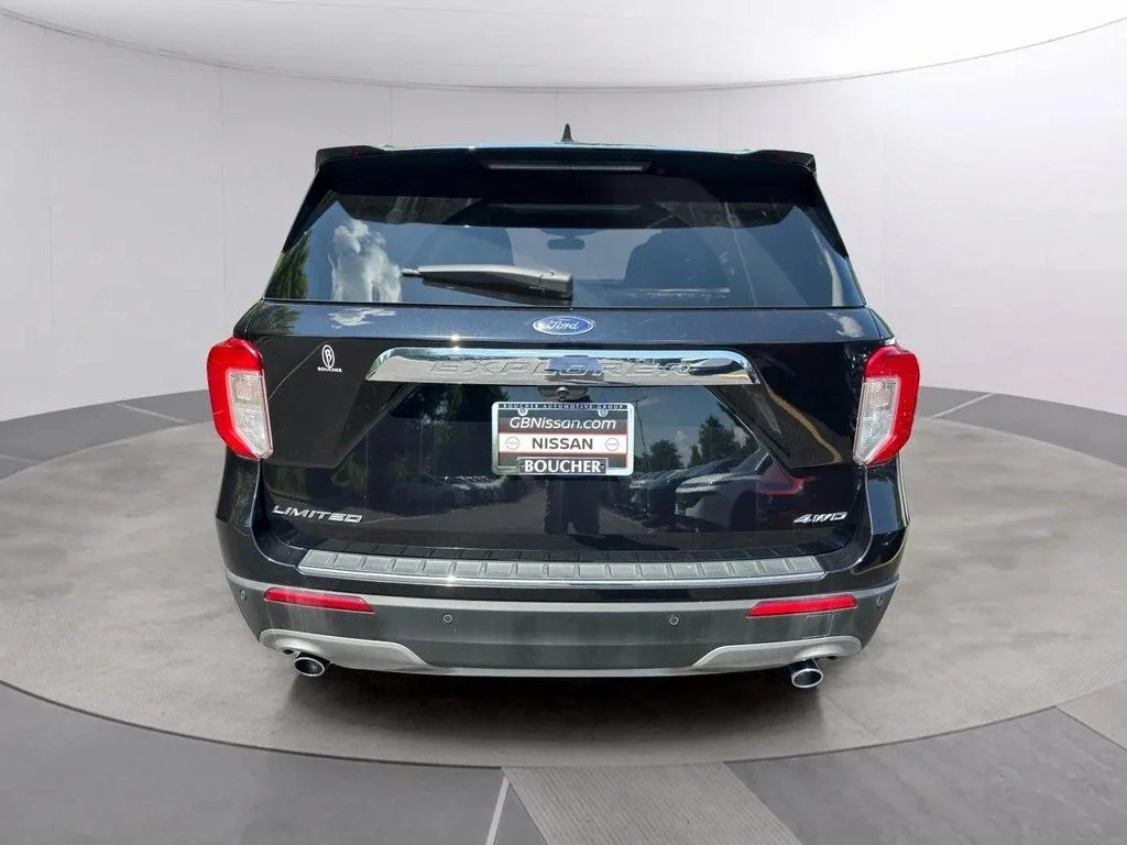 Used 2021 Agate Black Metallic Ford Limited image 5