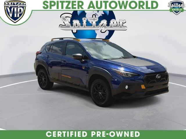 Used 2024 Blue Subaru Wilderness image 3