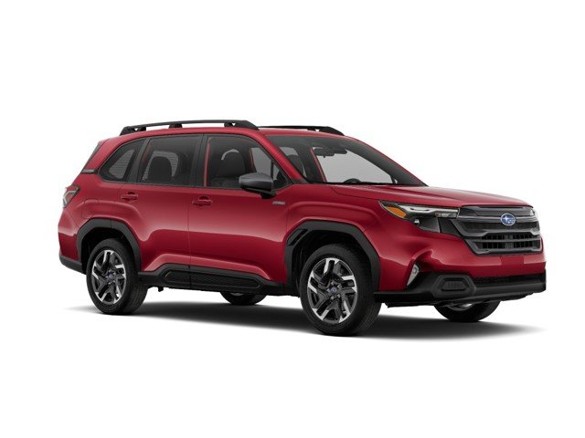 New 2026 CRIMSON RED PEARL Subaru Premium Hybrid image 1