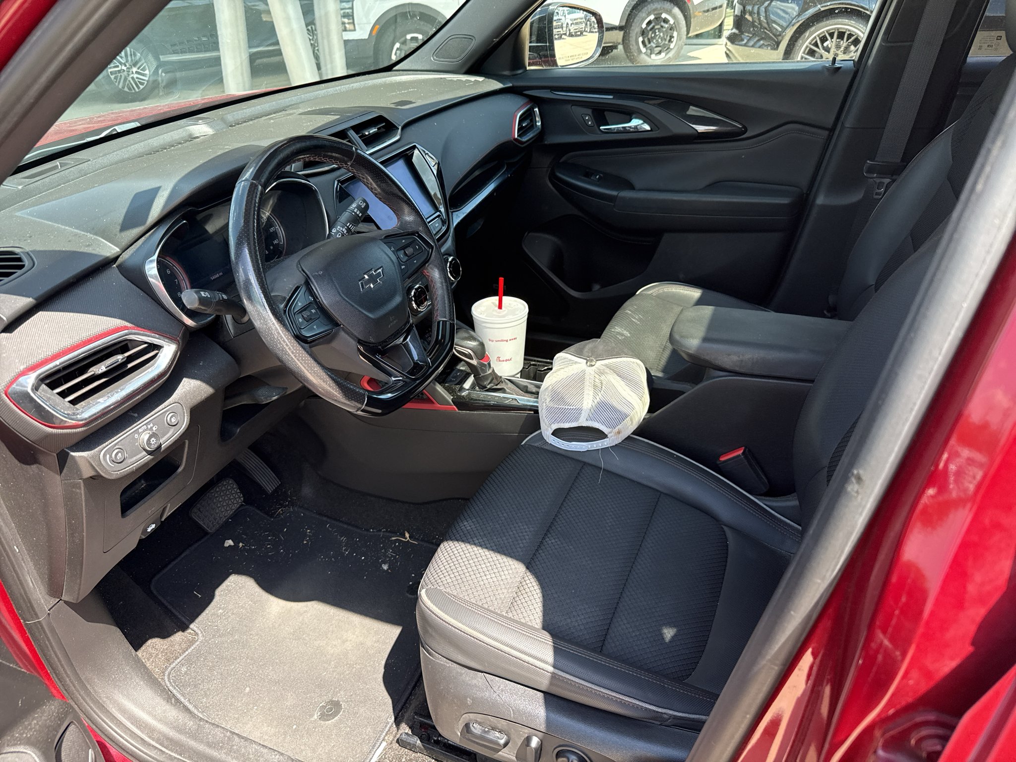 Used 2021 Scarlet Red Metallic Chevrolet RS image 5