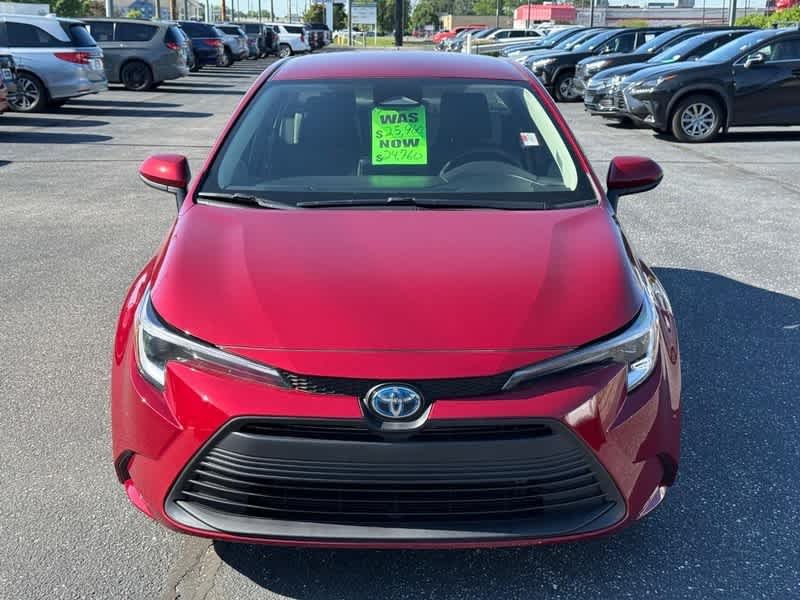Used 2023 Ruby Flare Pearl Toyota Hybrid LE image 9