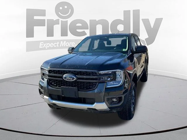 Used 2025 Shadow Black Ford XLT image 43