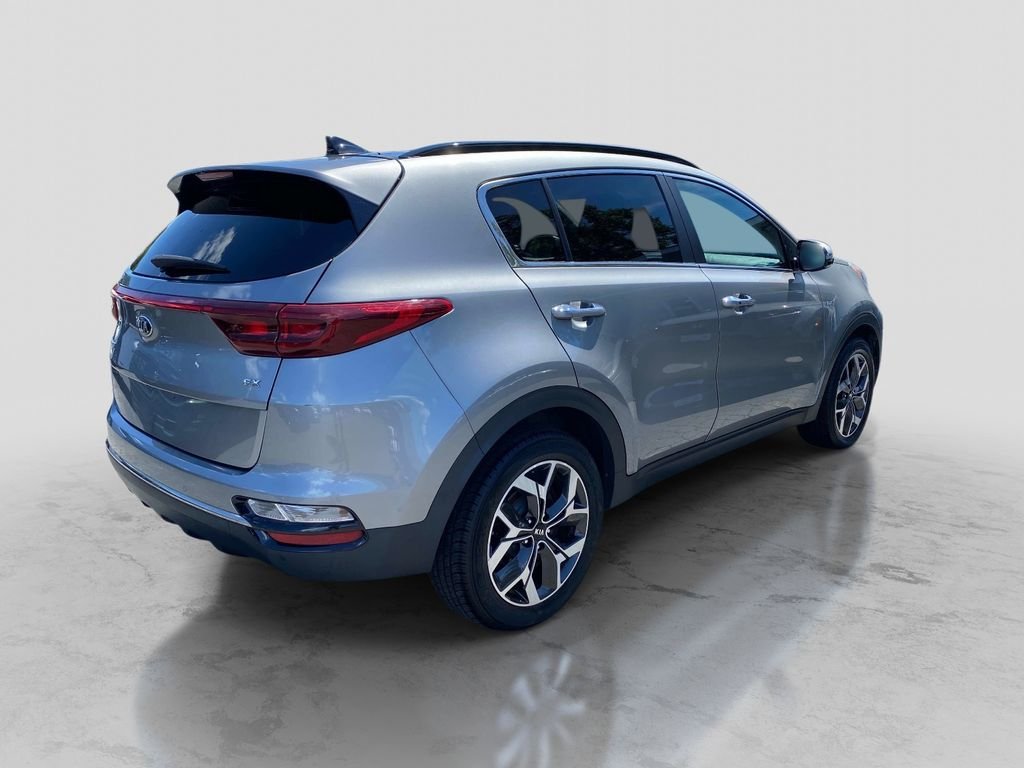 Used 2022 Blue Kia LX image 7