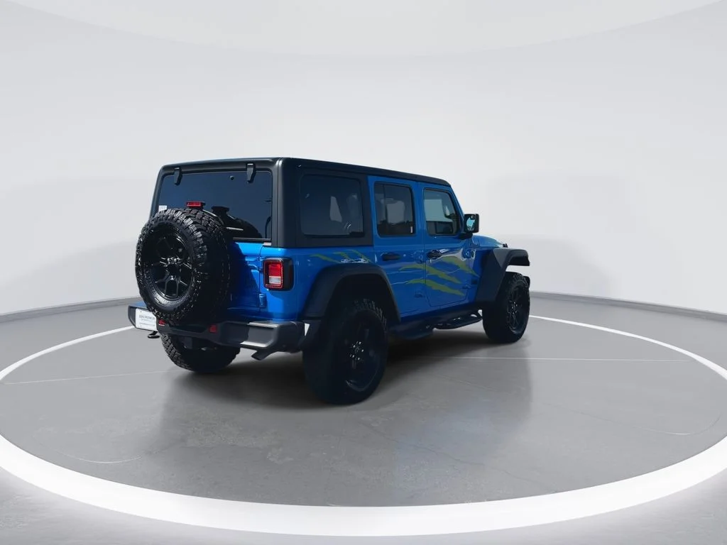 Used 2025 Blue Jeep Willys image 8
