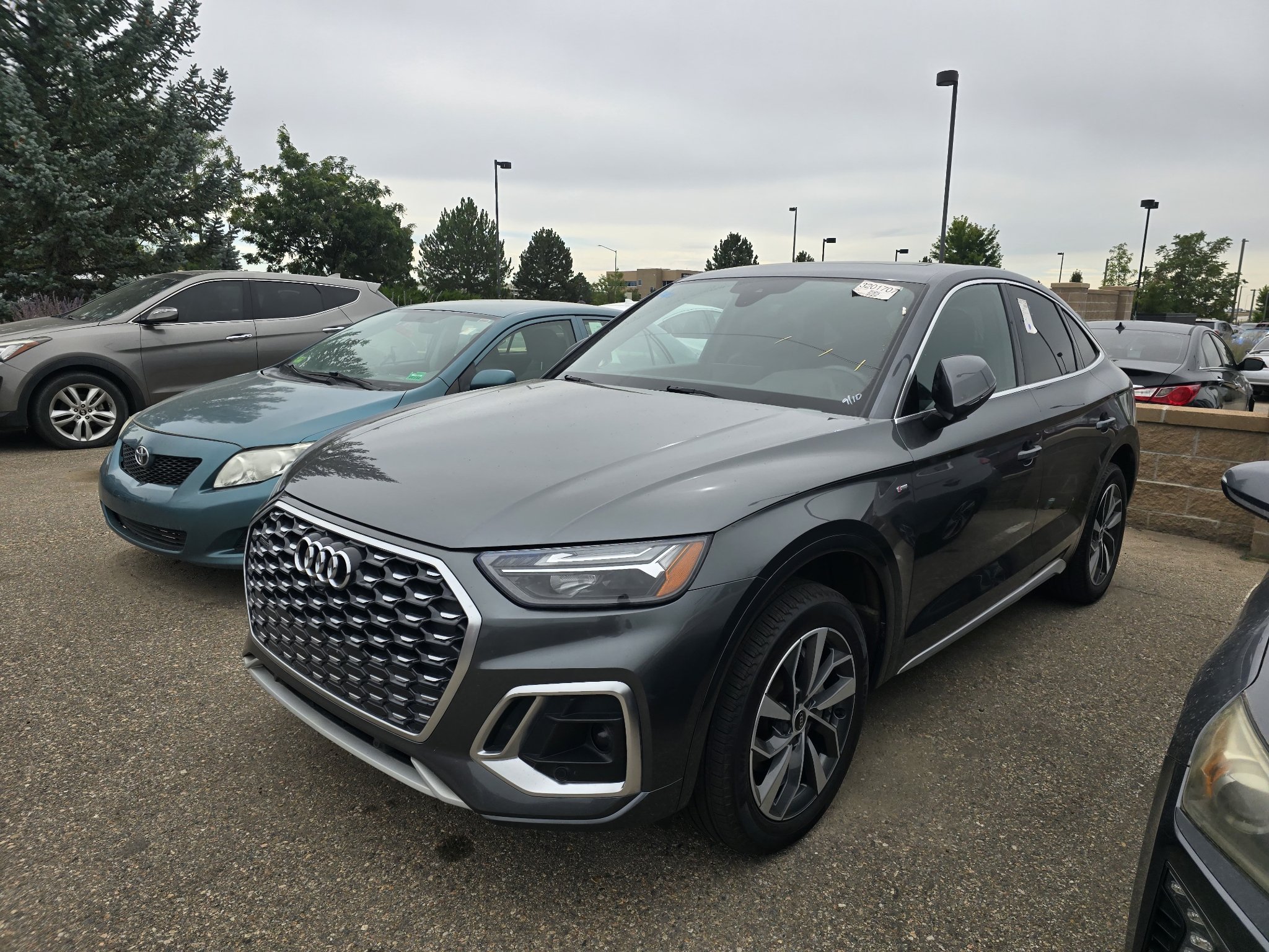 Used 2023 Daytona Gray Pearl Effect Audi S line Premium Plus image 11