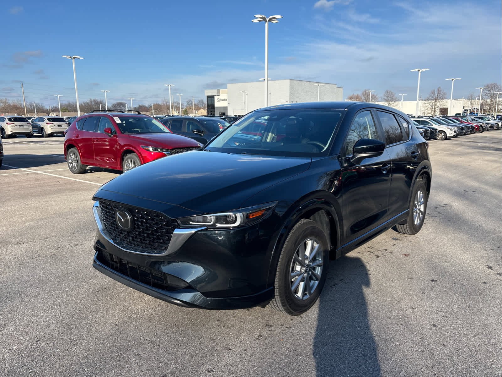 Certified 2025 Mazda CX-5 S Select Package with VIN JM3KFBBL7S0703518 for sale in Kansas City