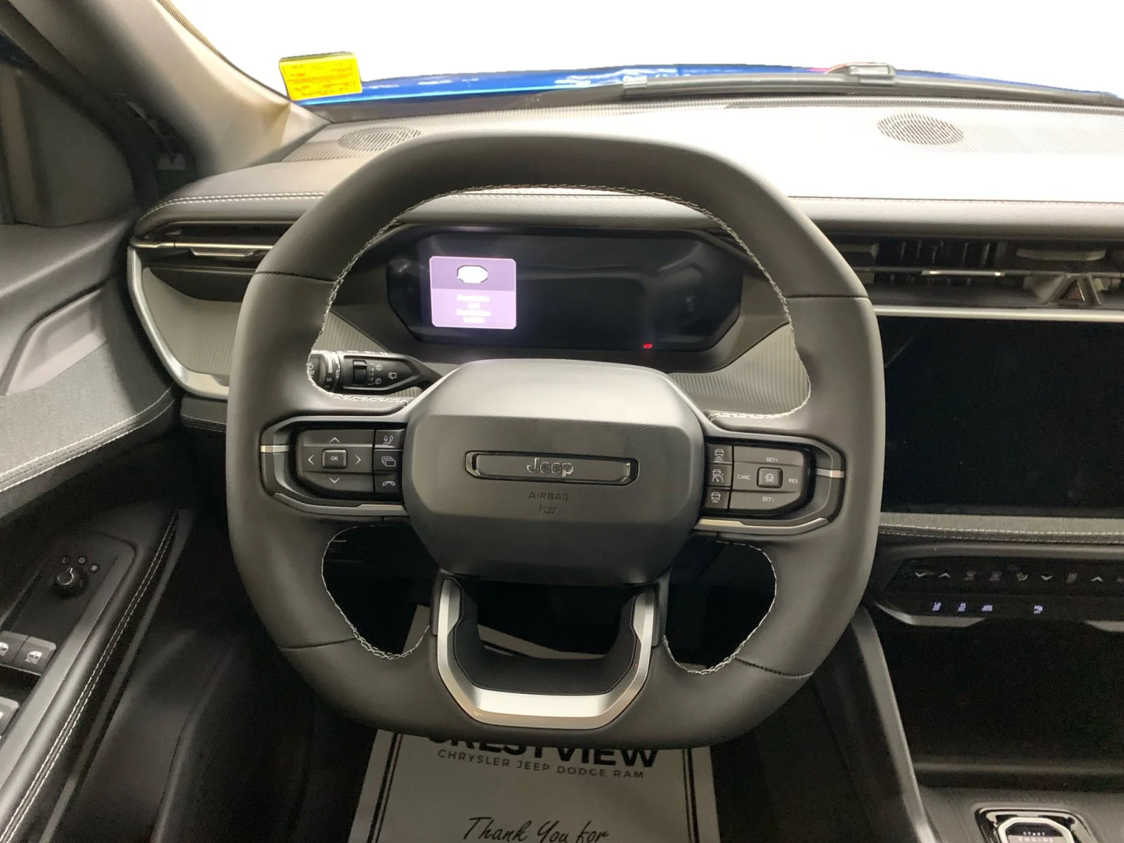 New 2026 Hydro Blue Pearl Jeep Laredo image 13