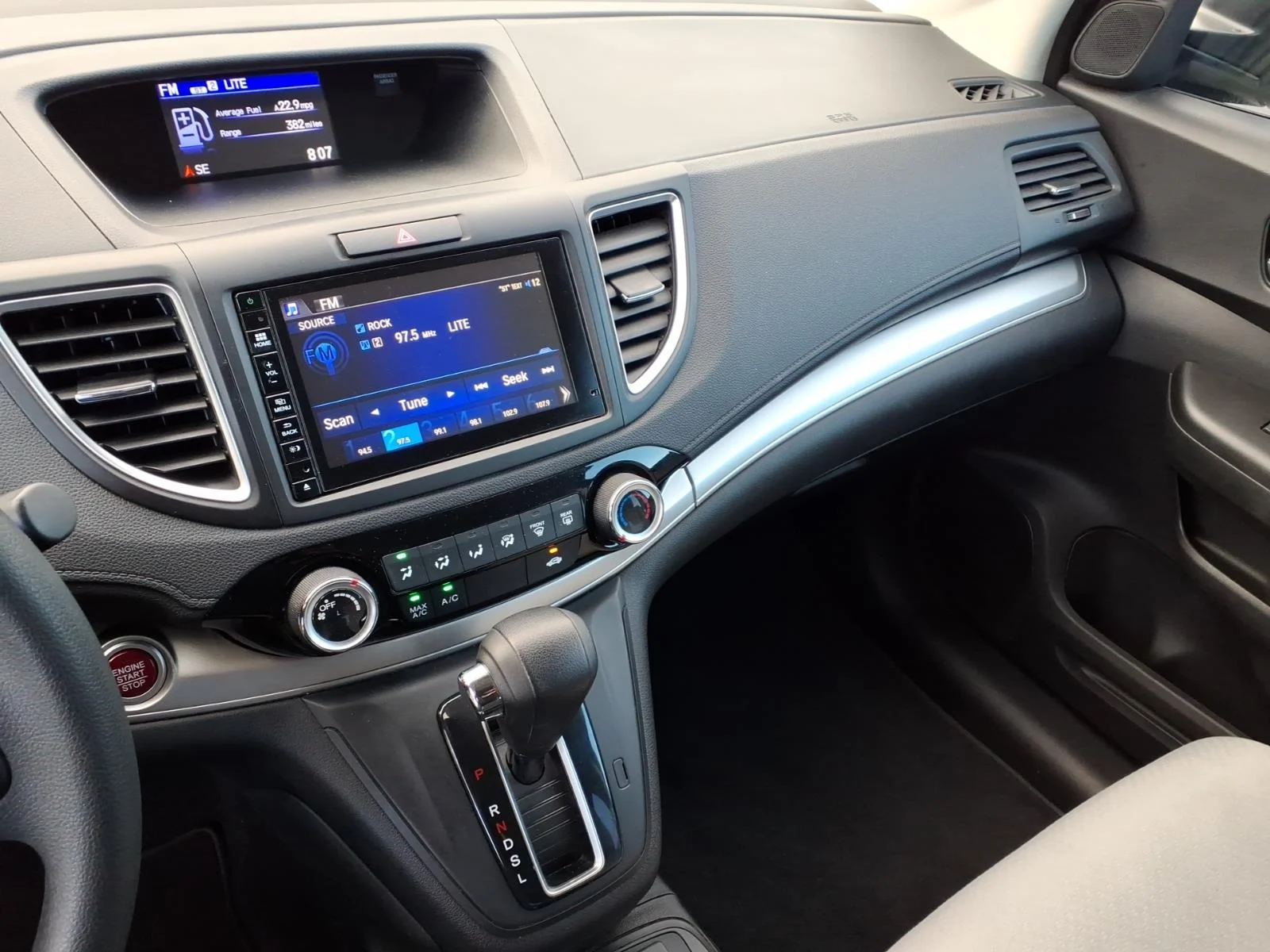 Used 2016 Obsidian Blue Pearl Honda EX image 7