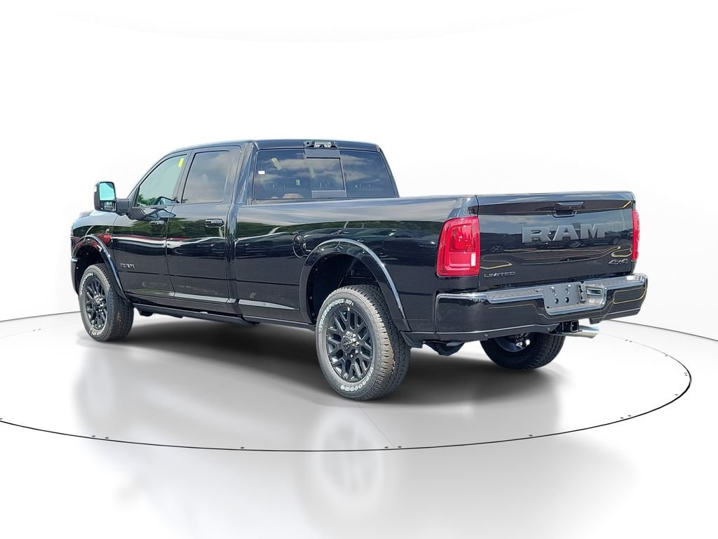 New 2026 Diamond Black Crystal Pearl-Coat Exterior Paint RAM Limited Longhorn image 3