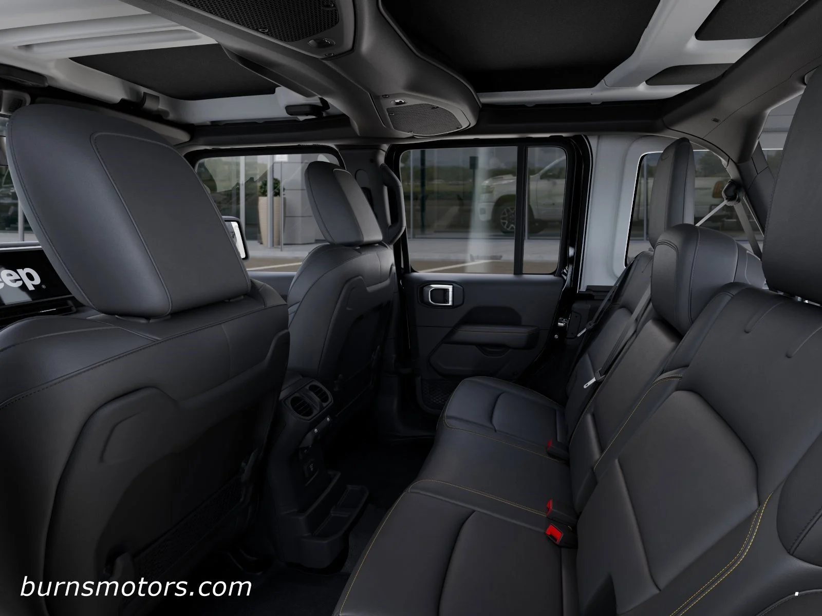 New 2026 Black Clear-Coat Exterior Paint Jeep Sahara 4-Door image 23