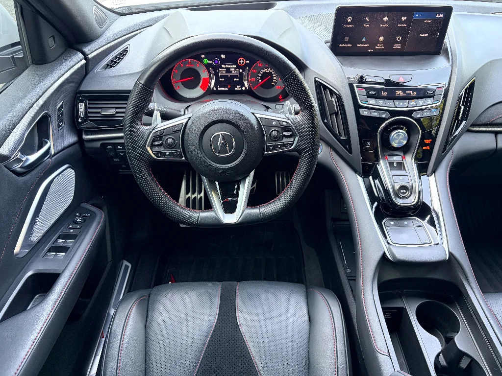Used 2024 Platinum White Pearl Acura w/A-Spec Advance Package image 14