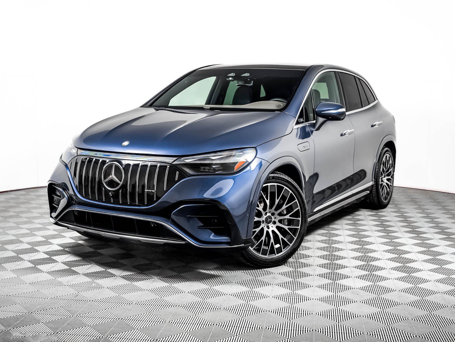 Certified Used 2024 Twilight Blue Metallic Mercedes-Benz AMG® EQE 4MATIC+ SUV image 1