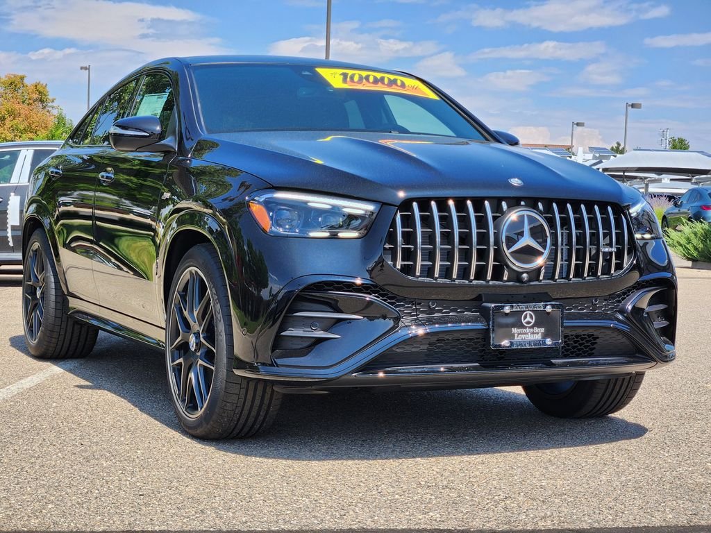 New 2026 Obsidian Black Metallic Mercedes-Benz AMG® GLE 53 COUPE image 4