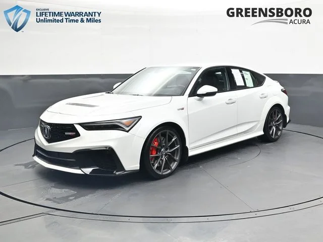 Used 2025 Platinum White Pearl Acura TYPE S image 12