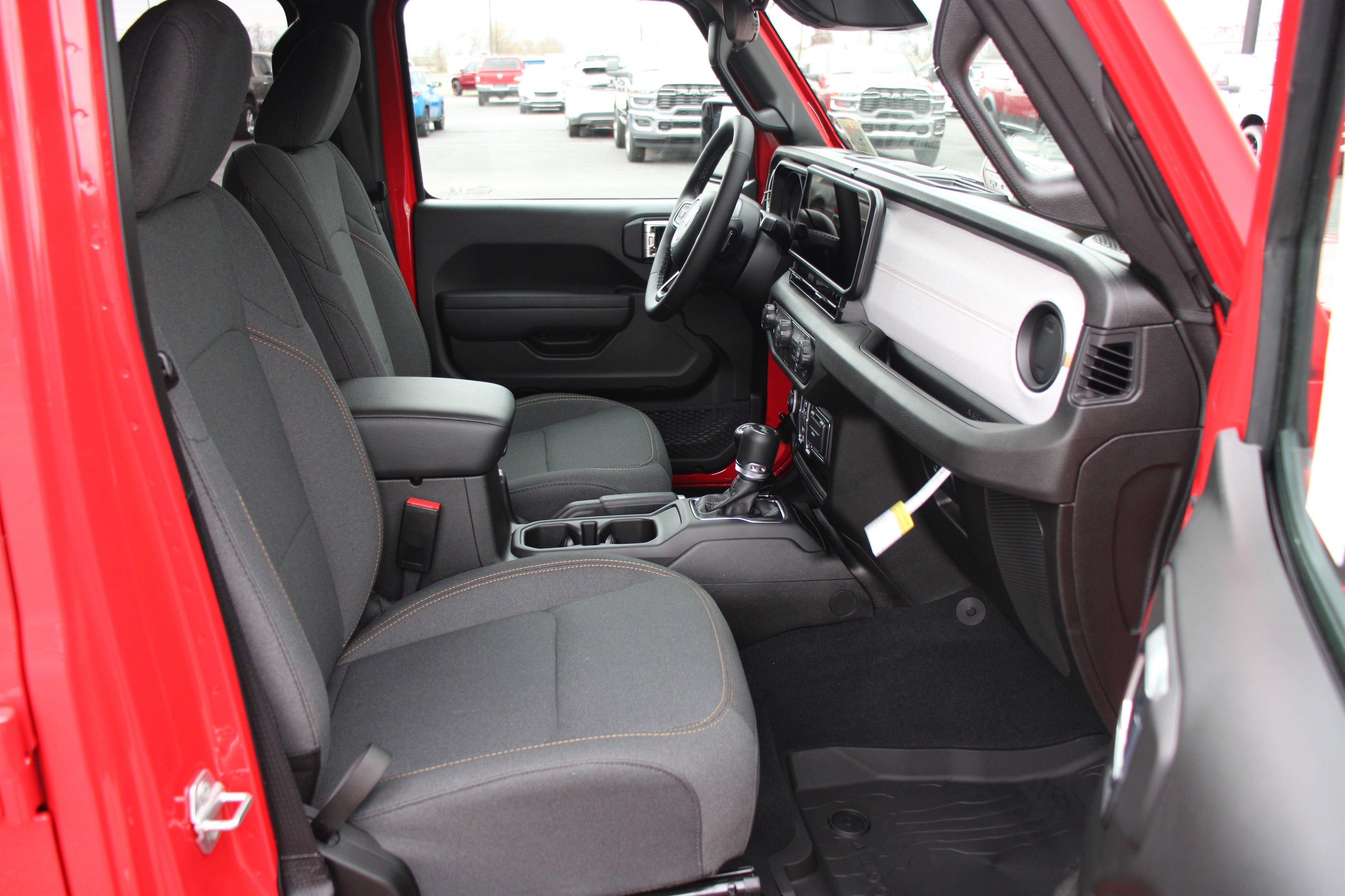New 2026 Firecracker Red Clear-Coat Exterior Paint Jeep Sport S image 25