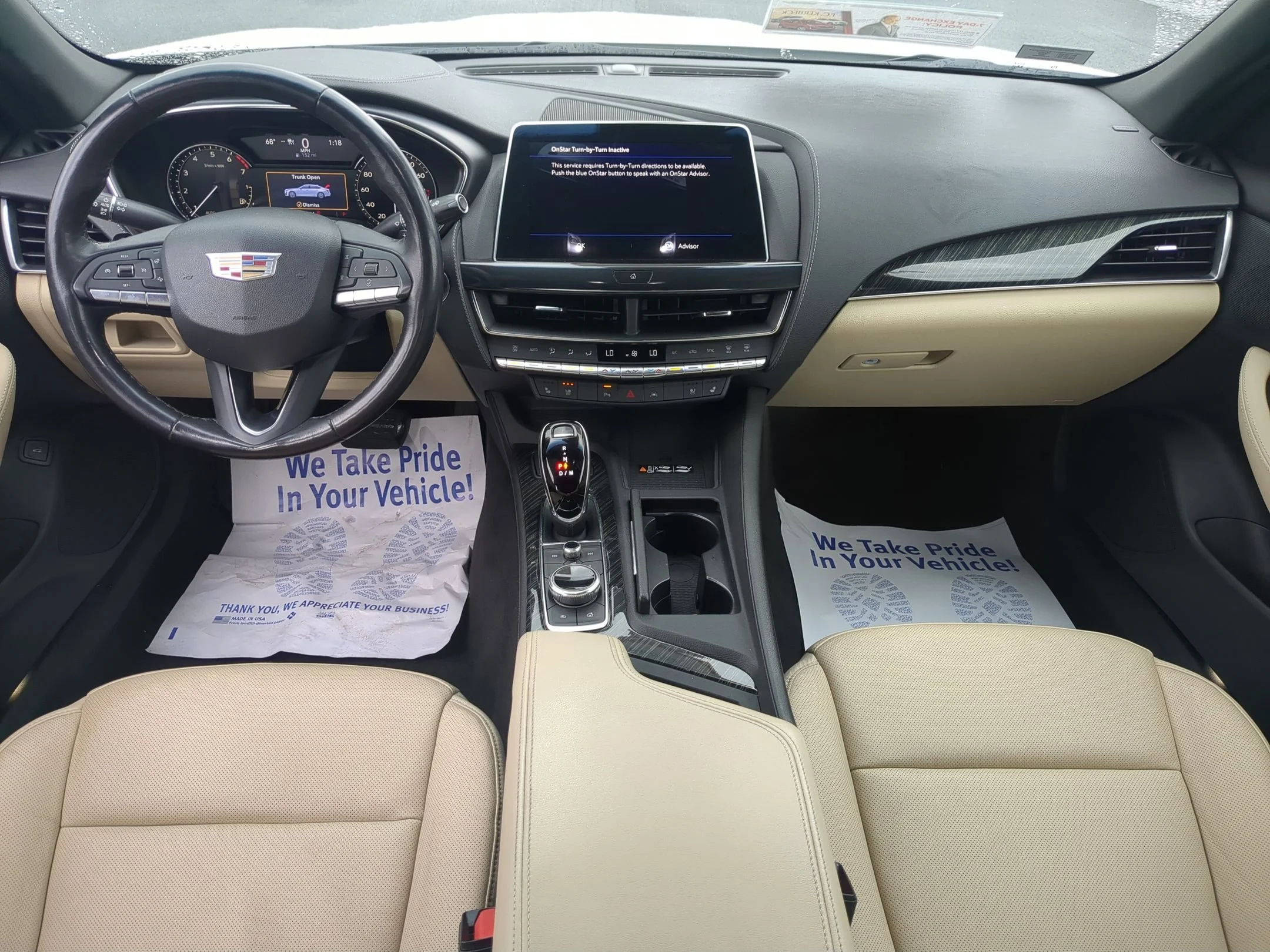 Used 2022 Crystal White Tricoat Cadillac Premium Luxury image 19