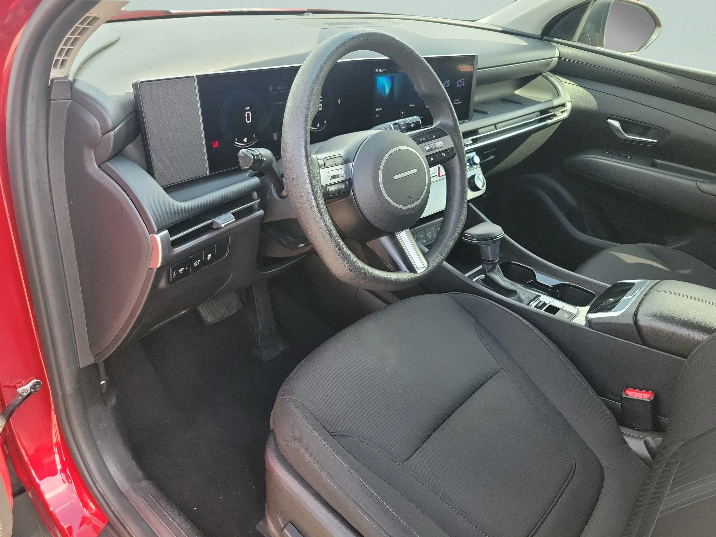 Used 2025 Ultimate Red Hyundai SEL image 16