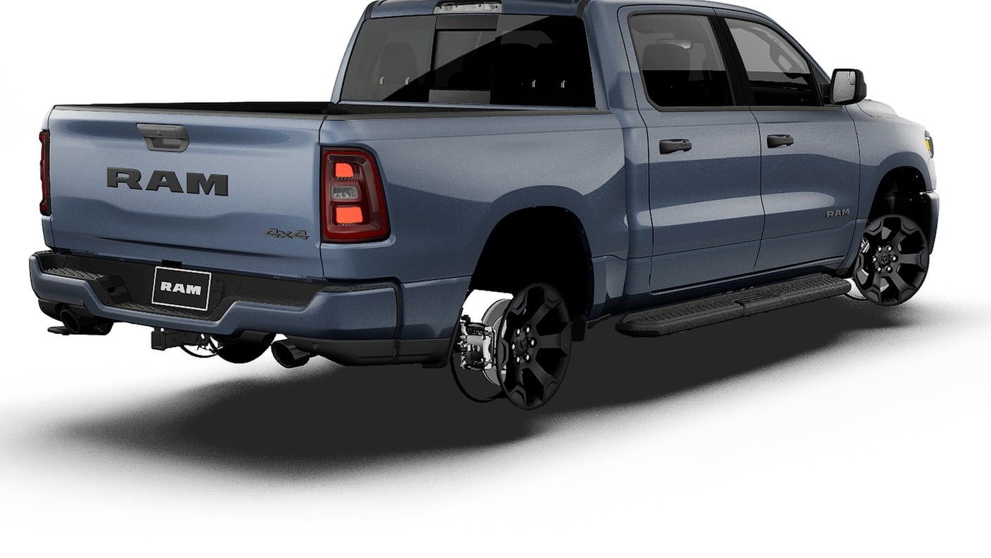 New 2027 Forged Blue Metallic Exterior Paint RAM  image 2