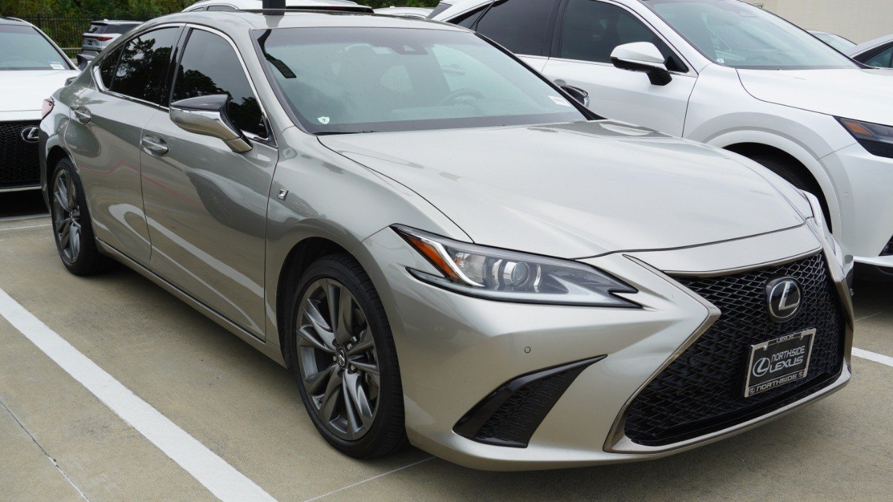 Used 2020 Silver Lexus ES 350 F SPORT image 3