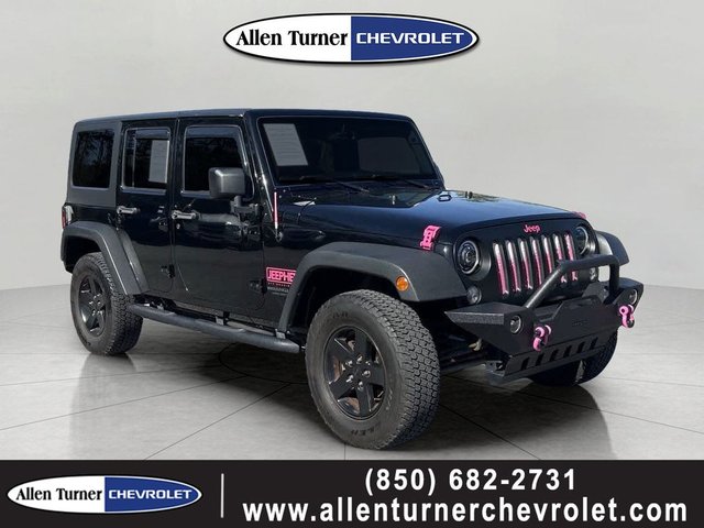 Pre-Owned 2017 Jeep Wrangler Unlimited Sport 4D Sport Utility in