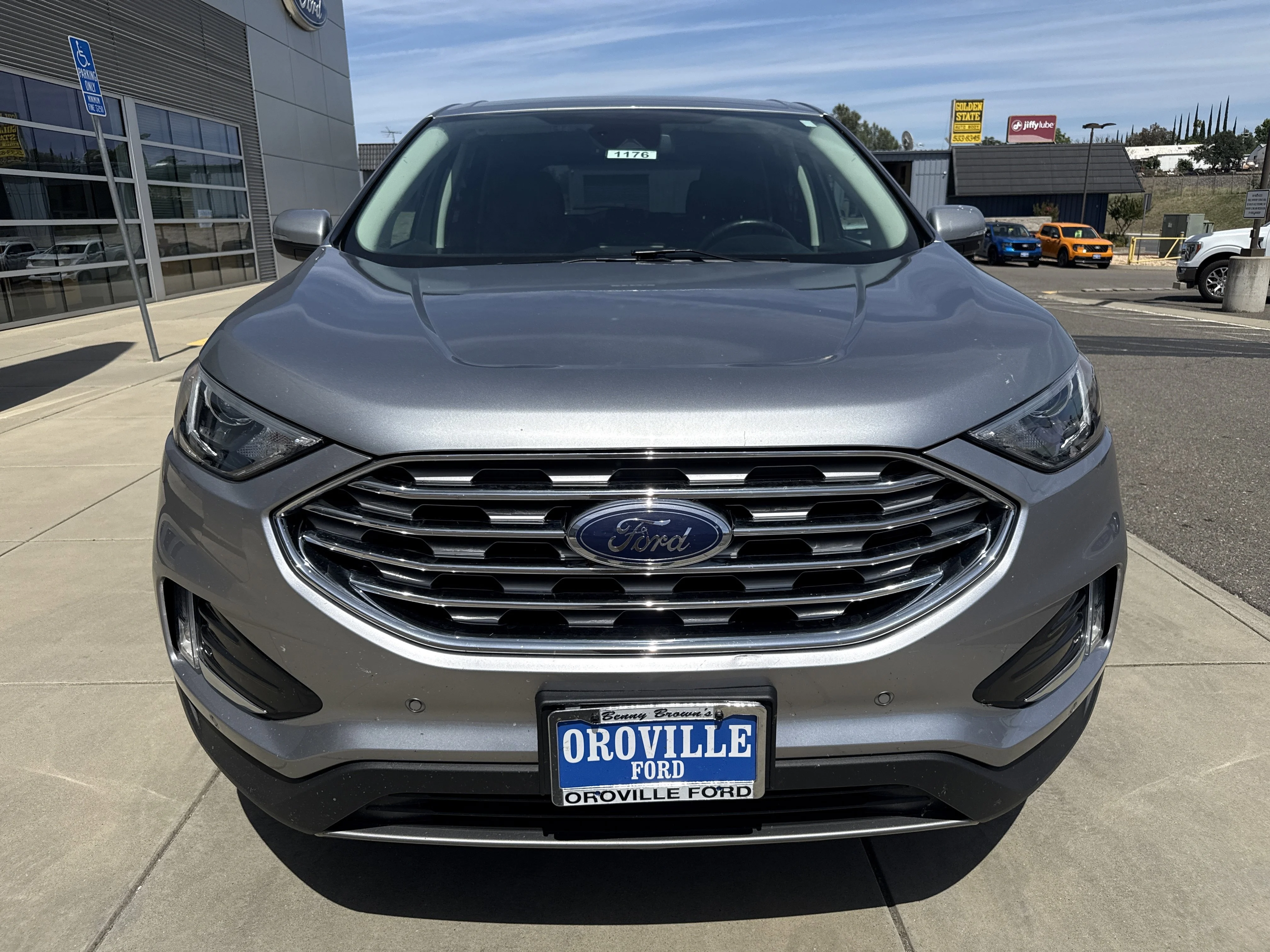 Certified Used 2024 Iconic Silver Metallic Ford Titanium image 8