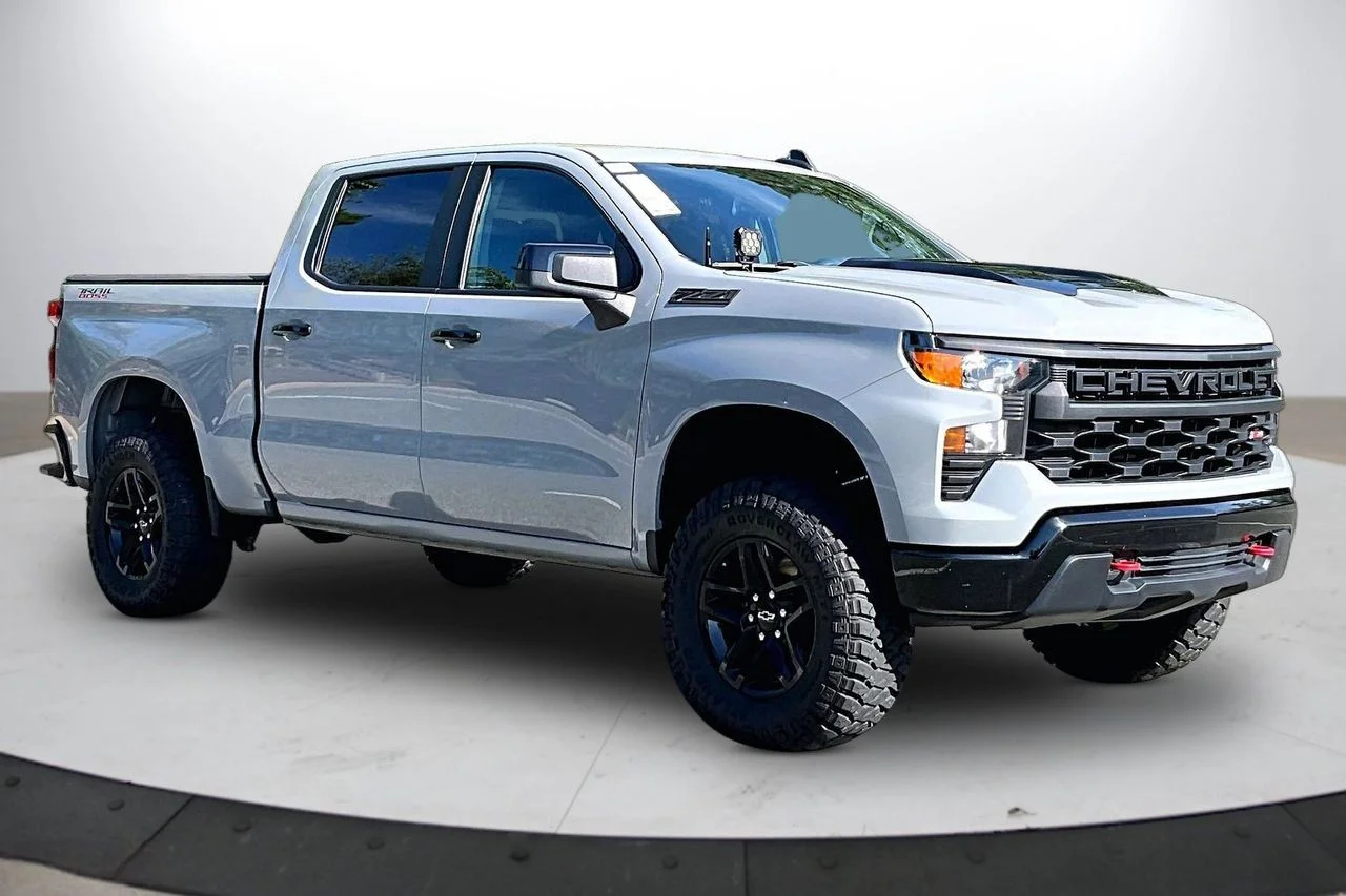 Certified Used 2024 Gray Chevrolet Custom Trail Boss image 2