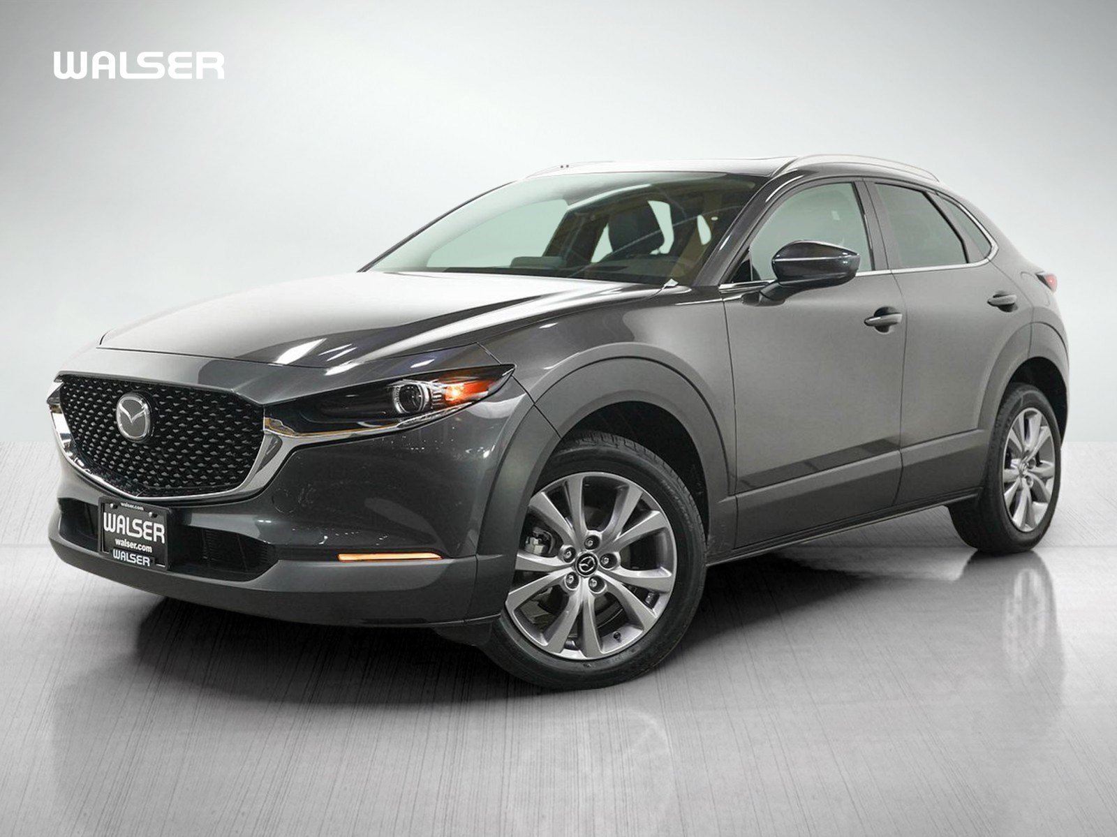 Used 2021 Machine Gray Metallic Mazda Premium image 1