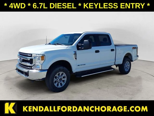Pre-Owned 2021 Ford F-250SD XL 4WD 4D Crew Cab