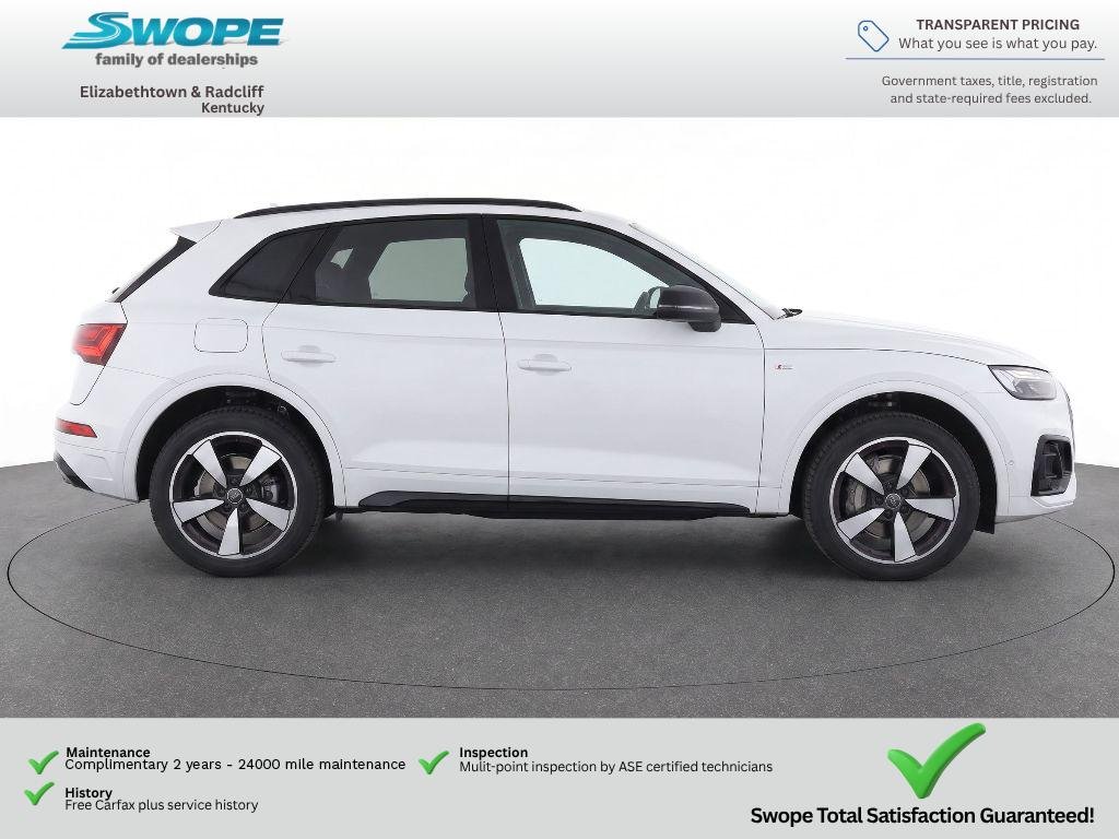 Used 2023 Glacier White Metallic Audi S line Premium Plus image 8