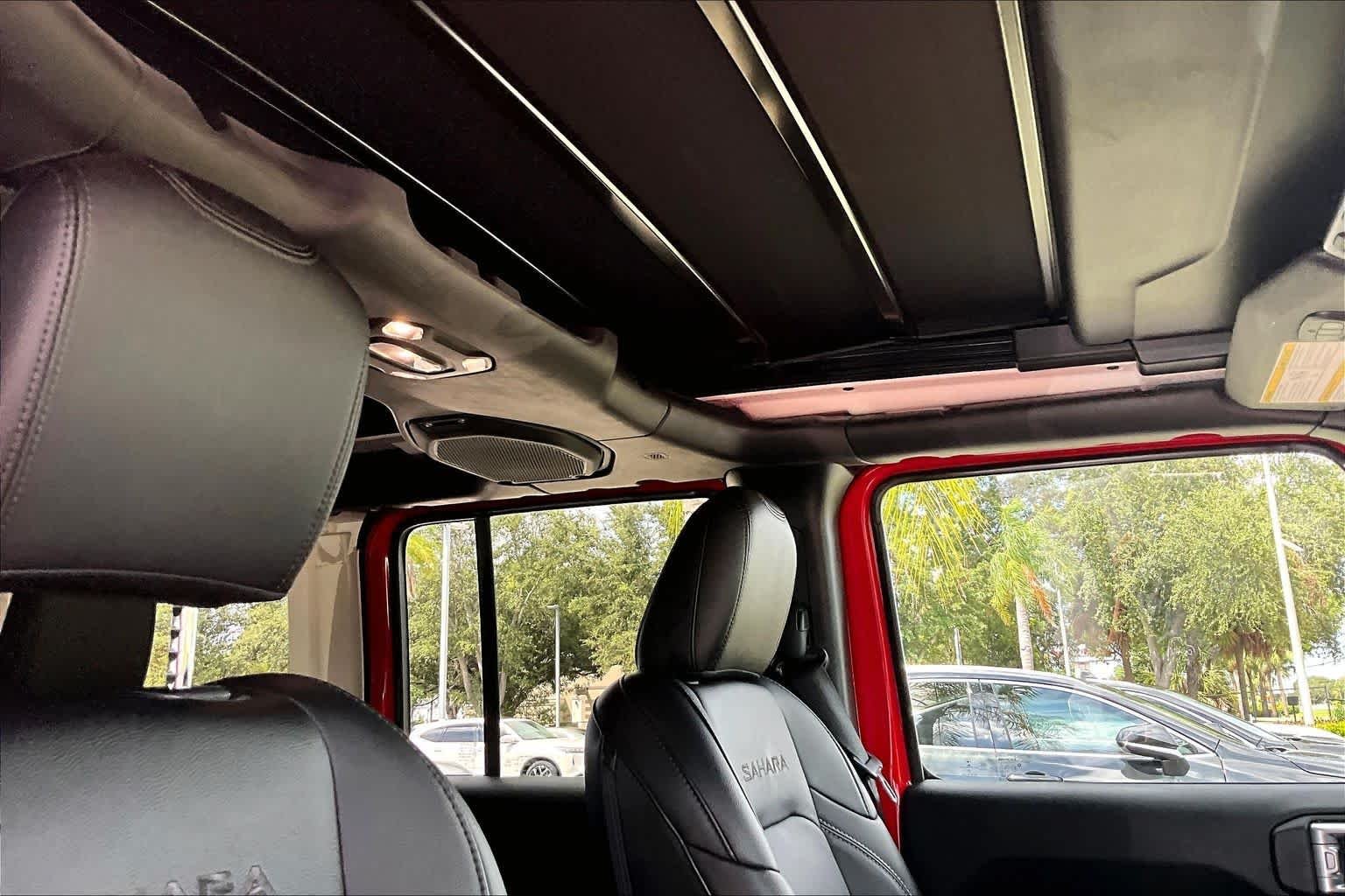 Used 2021 Firecracker Red Clearcoat Jeep Unlimited Sahara image 13