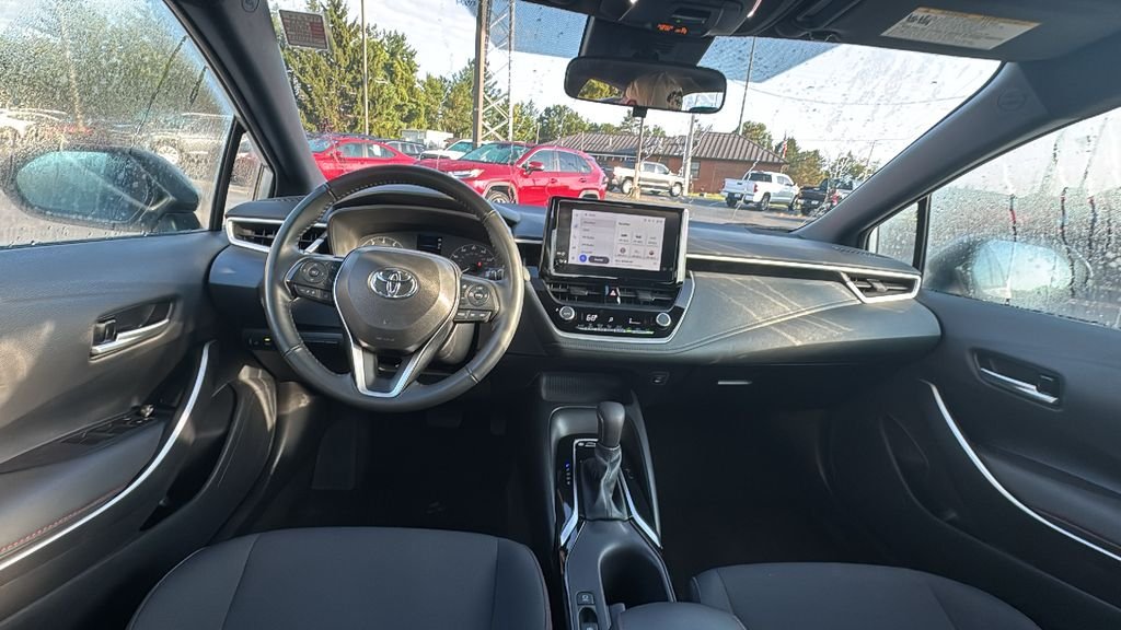 Used 2025 Classic Silver Metallic Toyota SE image 8